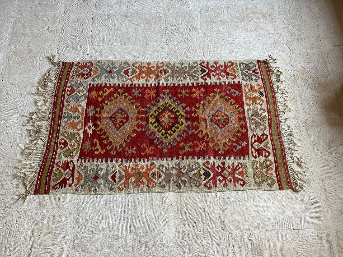 1900s Nomad Kilim Rug